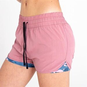 Dare 2B Womens/Ladies The Laura Whitmore Edit Sprint Up 2 in 1 Shorts / Mesa Ros